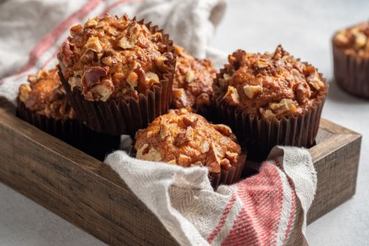Banana Muffins with Pecans